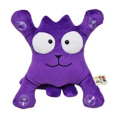 Игрушка на присосках "Кот Саймон", фиолетовый Селена
