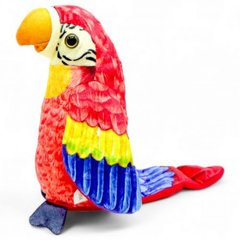 Интерактивная игрушка "Попугай-повторюшка" (красный) MIC