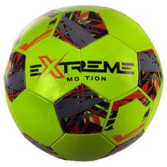 Мяч футбольный №5, Extreme Motion, зеленый MIC
