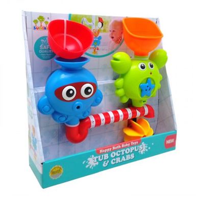 Іграшка для ванни "Восьминіг і краб"