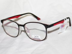 Окуляри Cardeo 8248 чорний червоний іміджеві розбірна оправа для окулярів для зору