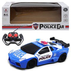 Машинка на радіокеруванні "Lamborghini Police", синя