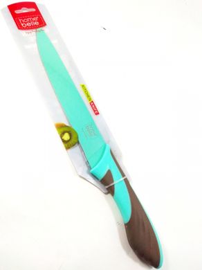 Нож кухонный Stenson R-28389 32 см универсальный нержавеющая сталь прорезиненная ручка