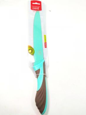 Нож кухонный Stenson R-28389 32 см универсальный нержавеющая сталь прорезиненная ручка