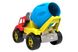 Іграшка машинка бетонозмішувача "Автоміксер ТехноК", міцний пластик, яскраві кольори арт.3718, 36 x 20 x 24 см