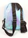 Рюкзак подростковый детский перламутровый с отделениями на молнии тканевая подкладка внутренний карман 24*18*10см
