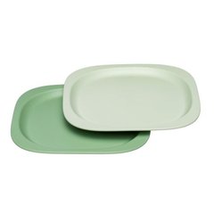 Тарелочка для кормления "Зеленая серия", мятная MiC Германия