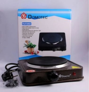 Плита электрическая однокомфорочная "DOMOTEC" диск 1000W MS-5821