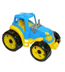 Іграшка дитяча "Трактор ТехноК" міцний пластик, великі колеса, яскраві кольори, арт.3800, 25 x 16 x 15 см