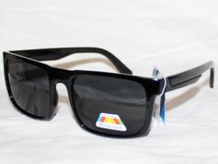 Очки солнцезащитные Sun Chi Polarized 9148 черный глянец спортивные тактические поляризационные