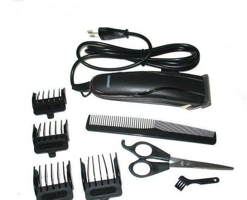 Машинка для стрижки волос Gemei GM 811 с набором насадок и инструментов