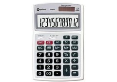 Калькулятор настільний Optima 12 розрядів, розмір 143 * 94 * 29 мм O75530
