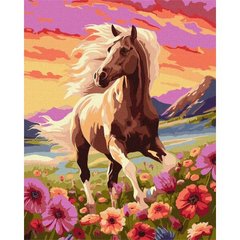 Картина за номерами "Витончений кінь" 40х50 см