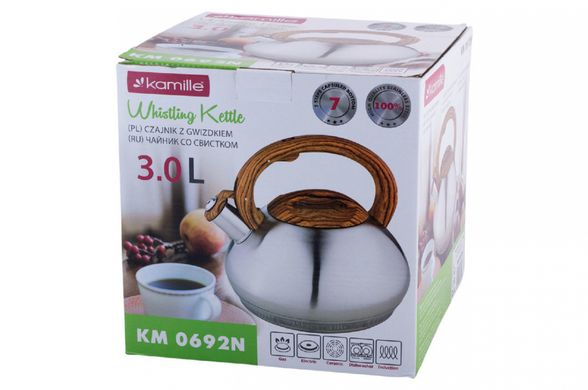 Чайник нержавіючий Kamille - 3 л 0692N (0692N)