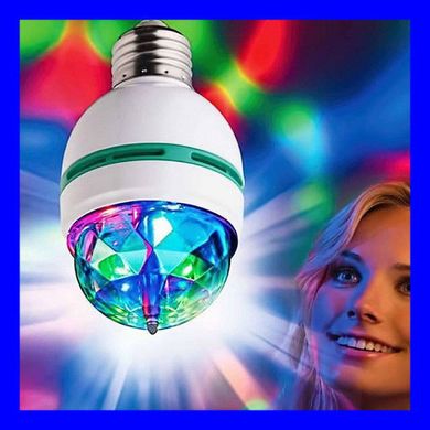 Диско лампа Mini Pаrty Light Lаmp LY-339/399 вращающаяся для вечеринок и праздников 220 LY-339/399 LED/3W