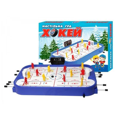 Настольная игра ТехноК Хоккей (0014) в коробке пластик металл