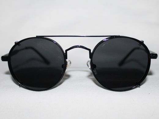 Очки солнцезащитные Sun Chi 28085 черный овалы двойная оправа солнцезащитные и для зрения