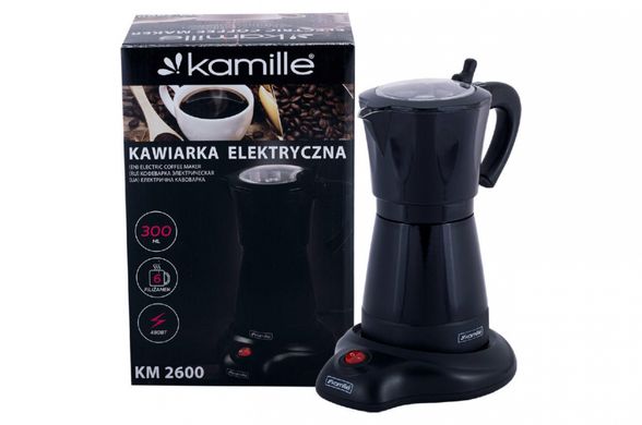 Кавоварка гейзерная електрична Kamille KM-2600 (2600)