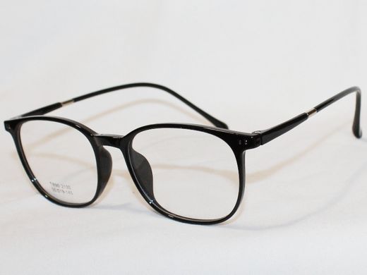 Очки-оправа для очков для зрения Aedoll 2130 черный глянец разборная