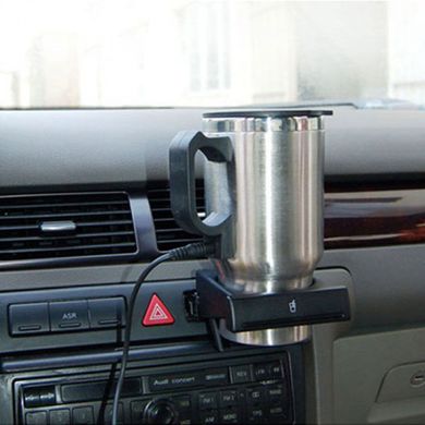Термокружка для авто с подогревом от прикуривателя нержавека 140 Z