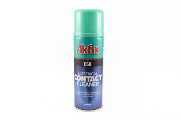 Спрей очищувач контактів Akfix - 200 мл E60 (YAE60)