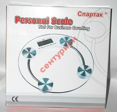 Весы напольные круглые стекло Personal Scale 2003А
