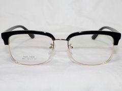Очки-оправа для окулярів для зору Sun Chi чорний глянець золото
