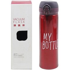 Термос металлический "My Bottle", 400 мл, красный MIC