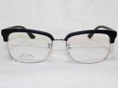 Очки-оправа для окулярів для зору Sun Chi чорний материне срібло
