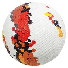 Футбольний м'яч №5, біло-помаранчевий