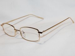 Окуляри Sun Chi 31035 золото іміджові вузькі розбірна оправа для окулярів для зору
