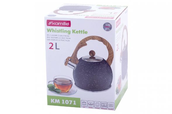 Чайник нержавіючий Kamille - 2 л 1071 (1071)