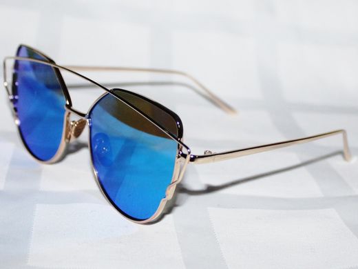 Очки солнцезащитные женские Cardeo Polarized P8931 золото синий поляризационные