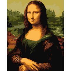 Картина по номерам "Мона Лиза" 40x50 см Origami Украина
