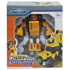 Трансформер "Робот-трактор" (желтый) MIC