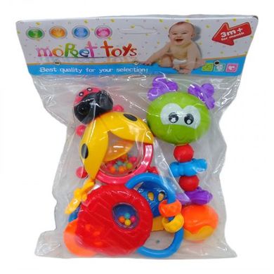 Набор погремушек "Baby toys" (4 шт) MIC