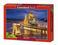 Пазлы "Панорама Будапешта в сумерках", 2000 элементов Castorland Польша