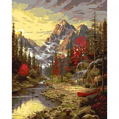 Картина по номерах "Ранок у горах" 40x50 см
