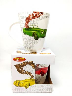Кружка Кофе с рисунком автомобиля для напитков 340 мл (2743)