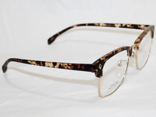 Очки-оправа для окулярів для зору Sun Chi коричневий матовий золото