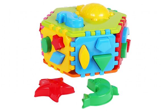 Іграшка куб Розумний малюк Гіппо Розумний малюк ТехноК 2445 23 × 23 × 15.5 см