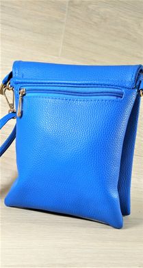 Клатч женский, сумочка 19*23 см, 2 отдела на молнии, карман наружный, карман внутренний 1518/006 синий
