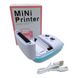 Портативный термопринтер "Mini Printer" (синий) Вид 2 MIC