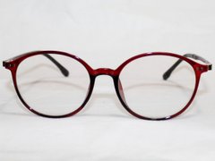Окуляри Sun Chi 19124 червоний іміджовий розбірна окуляра для зору