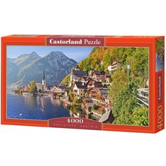 Пазлы "Город на берегу моря (на горном склоне), Hallstatt, Austria", 4000 эл Castorland