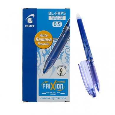 Ручка гелиевая пише - стирає Pilot Frixion Point 0.7мм синя