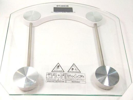 Весы бытовые напольные для взвешивания стекло квадрат 2003В