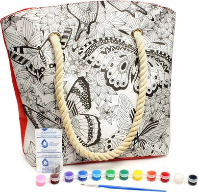 Набор Сумка - раскраска "My Color Bag" (набор для творчества) 36 см на 32 см