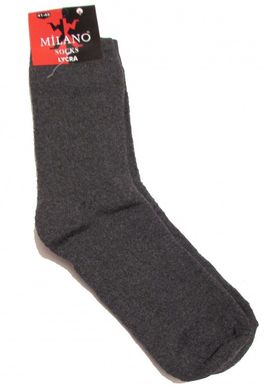 Мужские носки махровые для зимы Milano размер 40-45 уп 12шт. M001-5drn
