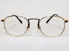 Очки Sun Chi 9706 золото имиджевые разборная оправа для очков для зрения
